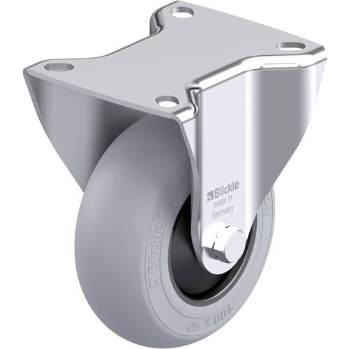 Blickle 921778 B-POES 100KF-SG Stahlblech-Bockrolle Rad-Durchmesser: 100 mm Tragfähigkeit (max.): 150 kg 1 St.