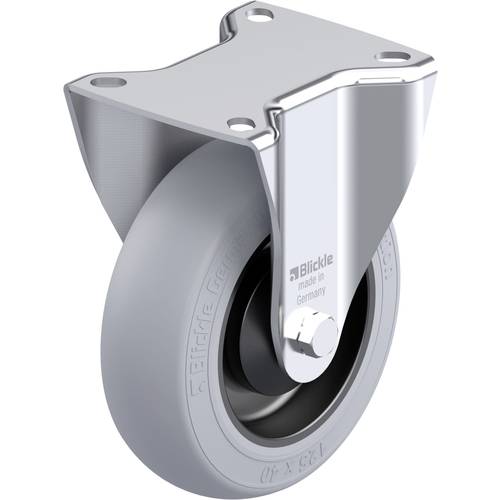 Blickle 921779 B-POES 125KA-SG Stahlblech-Bockrolle Rad-Durchmesser: 125 mm Tragfähigkeit (max.): 175 kg 1 St.