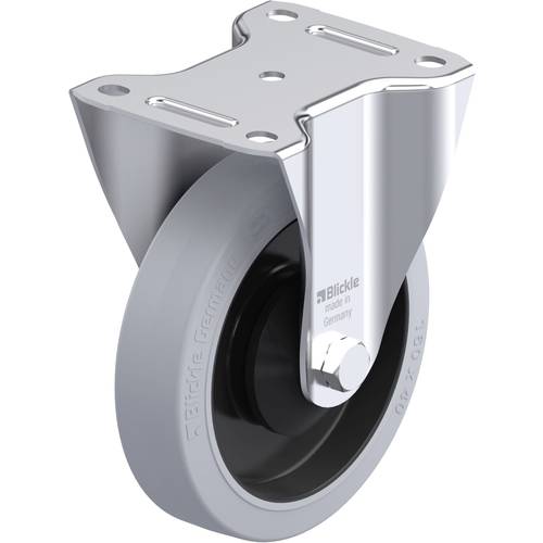Blickle 960708 B-POEV 161XKA-SG Stahlblech-Bockrolle Rad-Durchmesser: 160 mm Tragfähigkeit (max.): 320 kg 1 St.