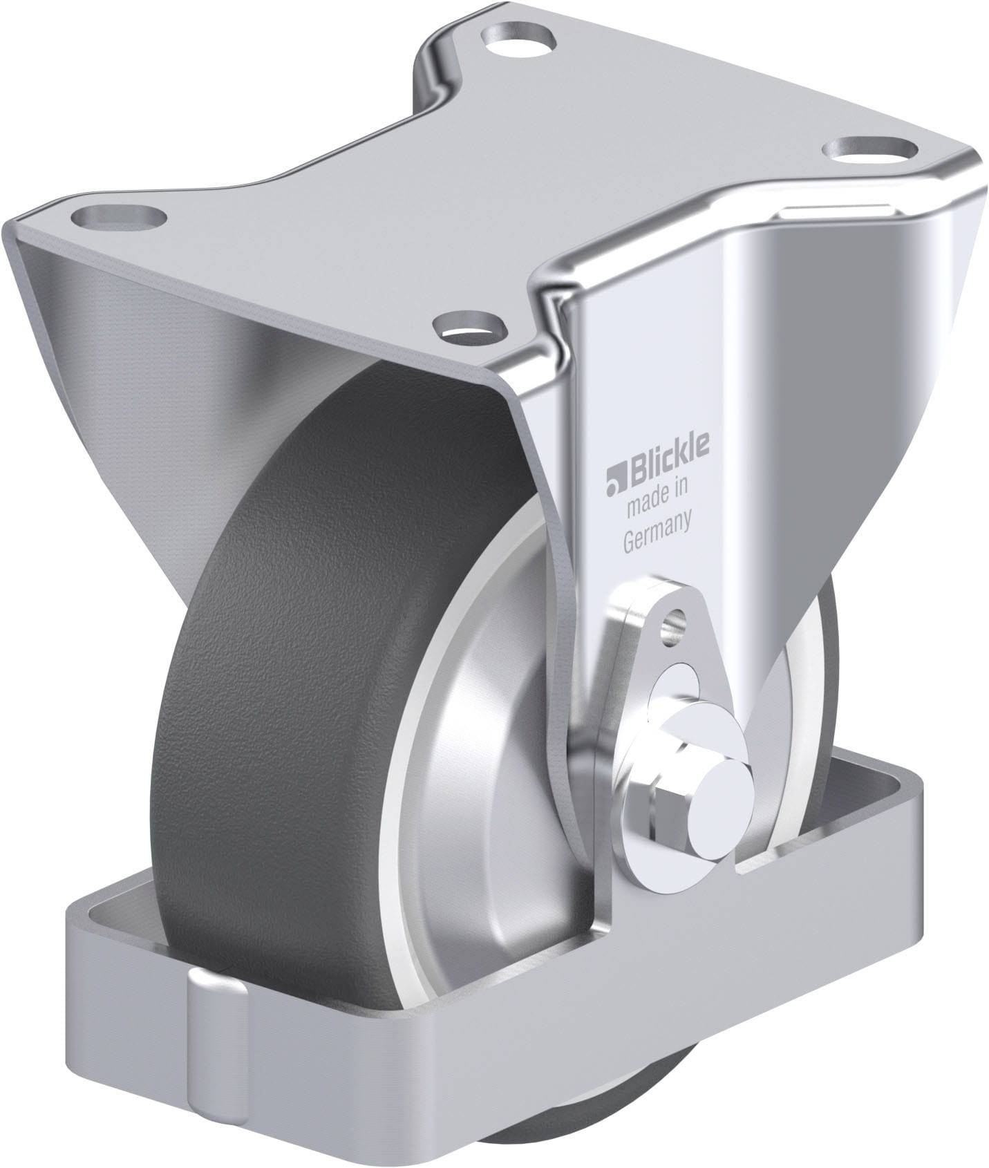 Blickle 938884 B-POTH 100R-FA-FS Stahlblech-Bockrolle Rad-Durchmesser: 100 mm Tragfähigkeit (max.): 250 kg 1 St.