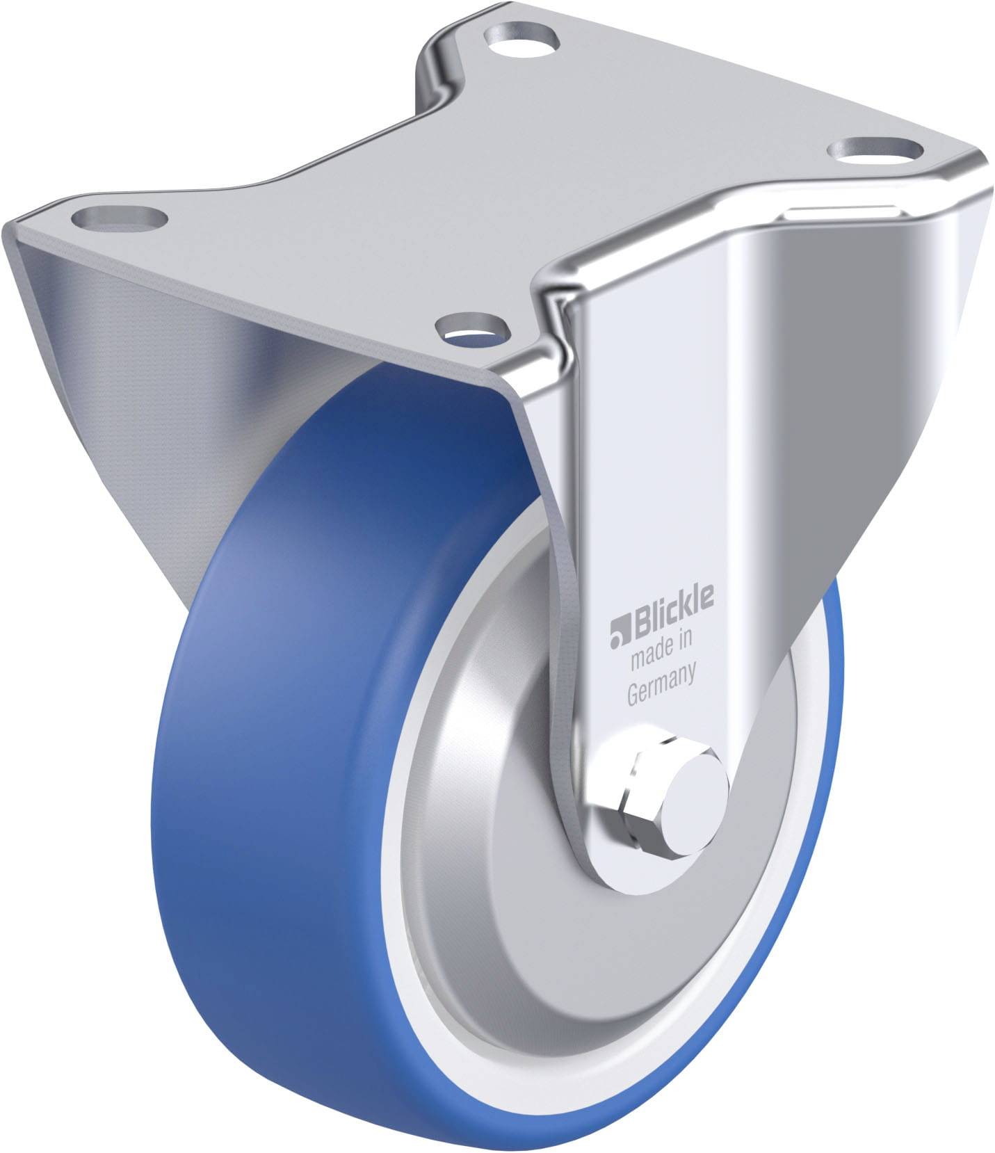 Blickle 936182 B-POTHS 100KA-FA Stahlblech-Bockrolle Rad-Durchmesser: 100 mm Tragfähigkeit (max.): 200 kg 1 St.