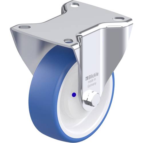 Blickle 947887 B-POTHS 100XKA Stahlblech-Bockrolle Rad-Durchmesser: 100 mm Tragfähigkeit (max.): 200 kg 1 St.