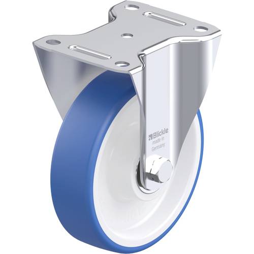 Thumbnail - Blickle 947903 B-POTHS 160XK Stahlblech-Bockrolle Rad-Durchmesser: 160 mm Tragfähigkeit (max.): 400 kg 1 St.