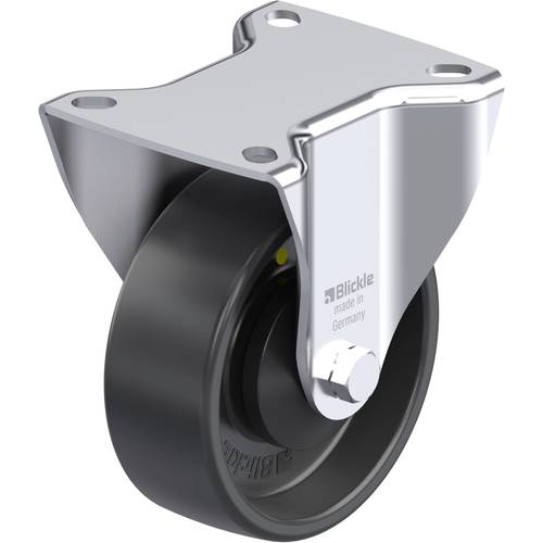 Blickle 953150 B-PP 100KA-EL Stahlblech-Bockrolle Rad-Durchmesser: 100 mm Tragfähigkeit (max.): 160 kg 1 St.