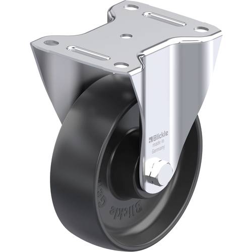 Thumbnail - Blickle 535658 B-PP 150R Stahlblech-Bockrolle Rad-Durchmesser: 150 mm Tragfähigkeit (max.): 300 kg 1 St.