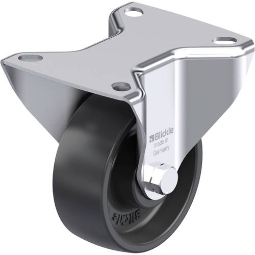 Thumbnail - Blickle 46144 B-PP 80R Stahlblech-Bockrolle Rad-Durchmesser: 80 mm Tragfähigkeit (max.): 120 kg 1 St.