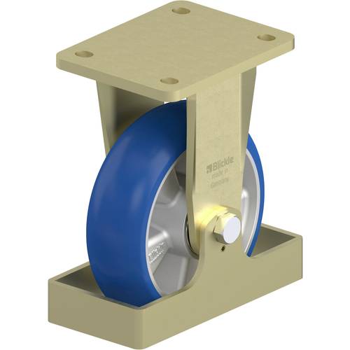 Blickle 939306 BS-ALBS 160K-CO-FS Schwerlast-Bockrolle Rad-Durchmesser: 160 mm Tragfähigkeit (max.): 580 kg 1 St.