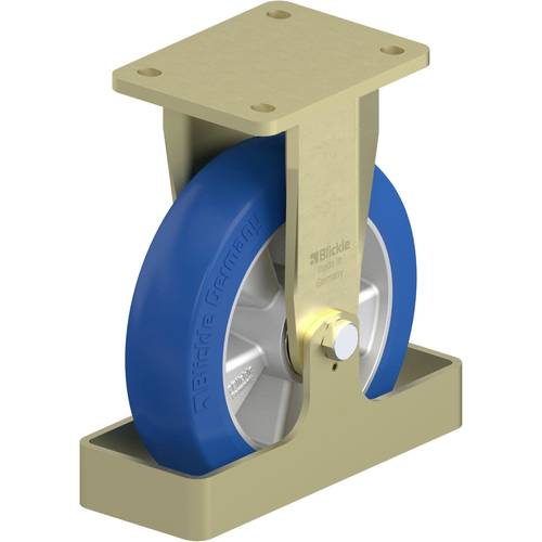 Blickle 939307 BS-ALBS 200K-CO-FS Schwerlast-Bockrolle Rad-Durchmesser: 200 mm Tragfähigkeit (max.): 600 kg 1 St.