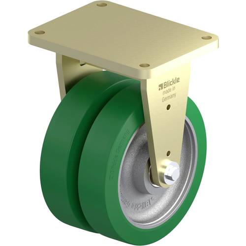 Blickle 925983 BSD-GST 404K-42 Schwerlast-Doppel-Bockrolle Rad-Durchmesser: 400 mm Tragfähigkeit (max.): 6000 kg 1 St.