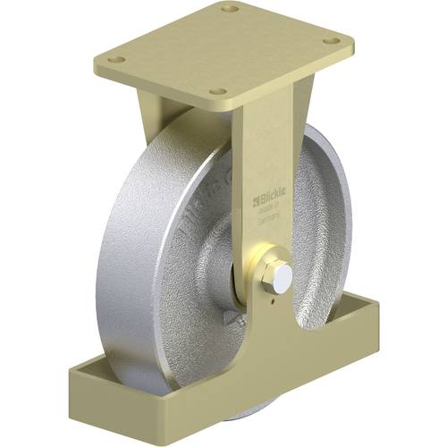 Blickle 932194 BS-G 250K-FS Schwerlast-Bockrolle Rad-Durchmesser: 250 mm Tragfähigkeit (max.): 1400 kg 1 St.