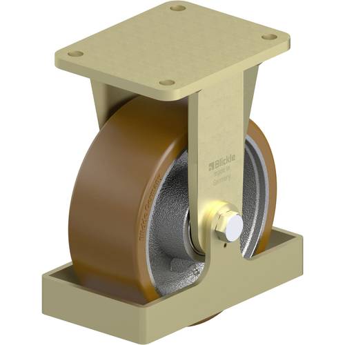 Blickle 926674 BS-GB 202K-FS Schwerlast-Bockrolle Rad-Durchmesser: 200 mm Tragfähigkeit (max.): 1600 kg 1 St.