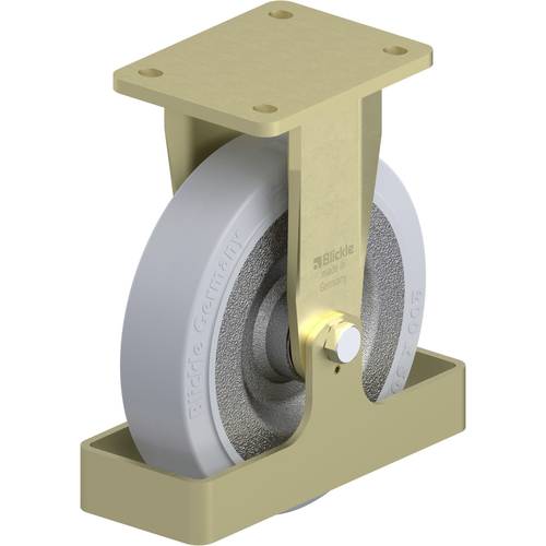 Thumbnail - Blickle 938713 BS-SE 200K-SG-FS Schwerlast-Bockrolle Rad-Durchmesser: 200 mm Tragfähigkeit (max.): 600 kg 1 St.