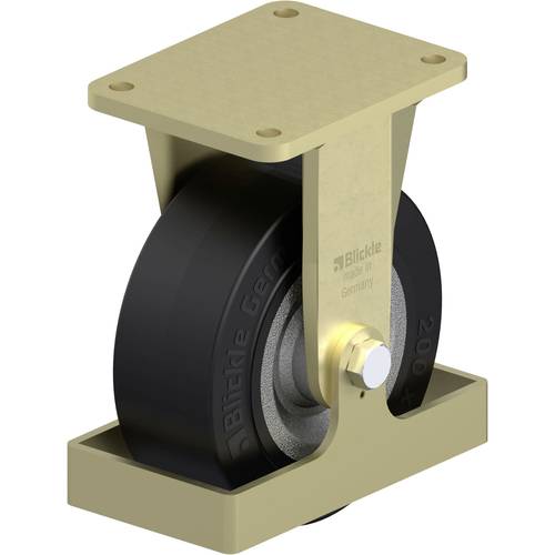Blickle 744557 BS-SE 202K-FS Schwerlast-Bockrolle Rad-Durchmesser: 200 mm Tragfähigkeit (max.): 850 kg 1 St.