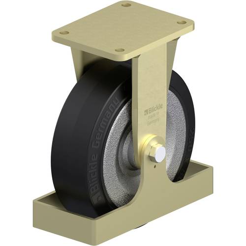 Thumbnail - Blickle 909480 BS-SE 252K-FS Schwerlast-Bockrolle Rad-Durchmesser: 250 mm Tragfähigkeit (max.): 1000 kg 1 St.