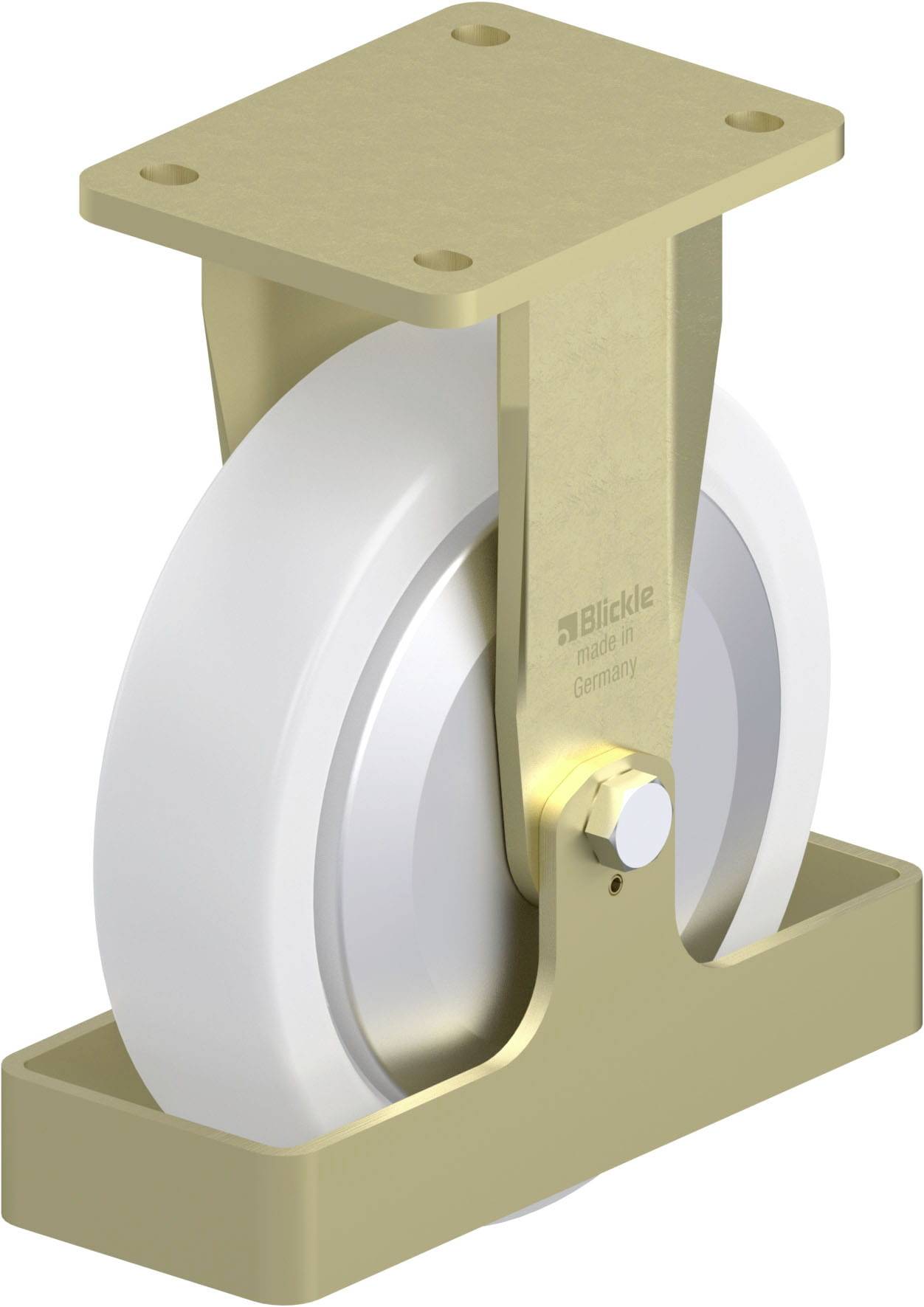 Blickle 940190 BS-SPO 200G-FA-FS Schwerlast-Bockrolle Rad-Durchmesser: 200 mm Tragfähigkeit (max.): 1500 kg 1 St.