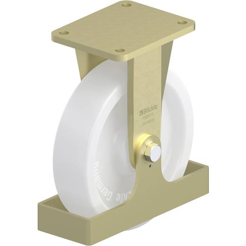 Thumbnail - Blickle 940192 BS-SPO 250G-FS Schwerlast-Bockrolle Rad-Durchmesser: 250 mm Tragfähigkeit (max.): 2000 kg 1 St.