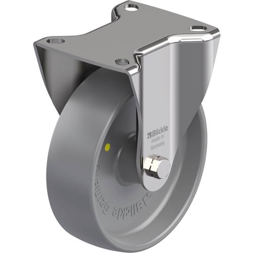 Thumbnail - Blickle 700823 BX-PO 125G-ELS Edelstahl-Bockrolle Rad-Durchmesser: 125 mm Tragfähigkeit (max.): 250 kg 1 St.