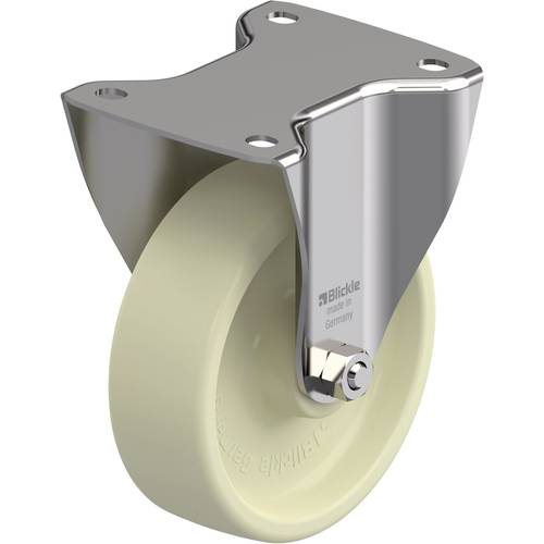 Blickle 896864 BX-POH 150G Edelstahl-Bockrolle Rad-Durchmesser: 150 mm Tragfähigkeit (max.): 400 kg 1 St.