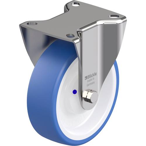 Thumbnail - Blickle 937243 BX-POTHS 125XKA Edelstahl-Bockrolle Rad-Durchmesser: 125 mm Tragfähigkeit (max.): 250 kg 1 St.