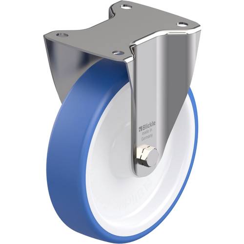 Blickle 937250 BX-POTHS 200XR Edelstahl-Bockrolle Rad-Durchmesser: 200 mm Tragfähigkeit (max.): 400 kg 1 St.