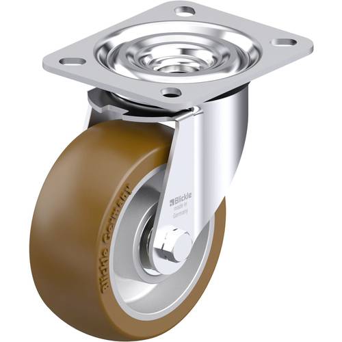 Blickle 917933 L-ALB 101K Stahlblech-Lenkrolle Rad-Durchmesser: 100 mm Tragfähigkeit (max.): 250 kg 1 St.