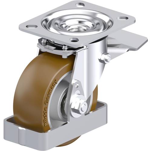 Blickle 939577 L-ALB 101K-ST-FS Stahlblech-Lenkrolle Rad-Durchmesser: 100 mm Tragfähigkeit (max.): 250 kg 1 St.