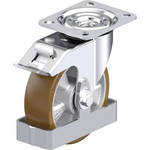 Blickle 939579 L-ALB 125K-FI-FS Stahlblech-Lenkrolle Rad-Durchmesser: 125 mm Tragfähigkeit (max.): 250 kg 1 St.