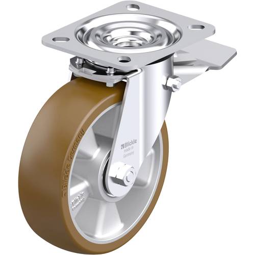 Blickle 917958 L-ALB 125K-ST Stahlblech-Lenkrolle Rad-Durchmesser: 125 mm Tragfähigkeit (max.): 250 kg 1 St.