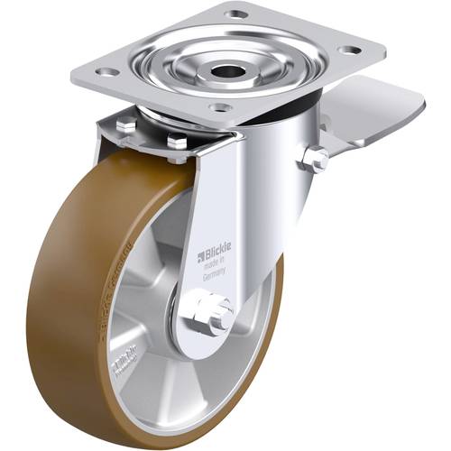 Blickle 916529 L-ALB 160K-ST Stahlblech-Lenkrolle Rad-Durchmesser: 160 mm Tragfähigkeit (max.): 400 kg 1 St.