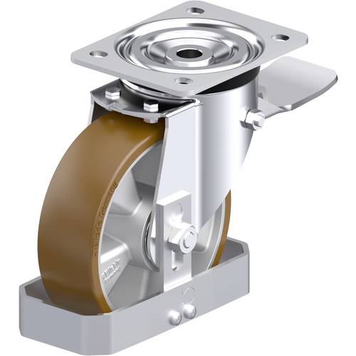 Blickle 939583 L-ALB 160K-ST-FS Stahlblech-Lenkrolle Rad-Durchmesser: 160 mm Tragfähigkeit (max.): 400 kg 1 St.