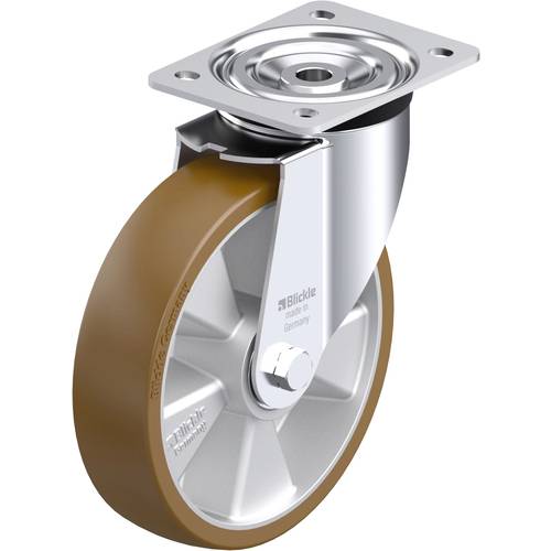 Blickle 917935 L-ALB 200K Stahlblech-Lenkrolle Rad-Durchmesser: 200 mm Tragfähigkeit (max.): 400 kg 1 St.
