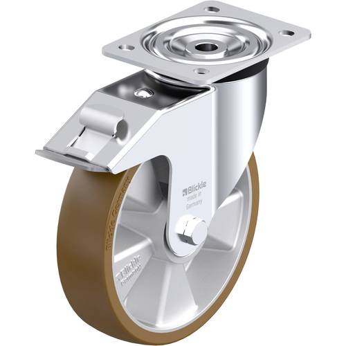 Blickle 917953 L-ALB 200K-FI Stahlblech-Lenkrolle Rad-Durchmesser: 200 mm Tragfähigkeit (max.): 400 kg 1 St.