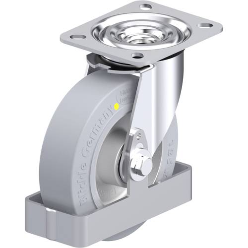 Thumbnail - Blickle 938511 L-ALEV 125K-SG-AS-FS Stahlblech-Lenkrolle Rad-Durchmesser: 125 mm Tragfähigkeit (max.): 250 kg 1 St.