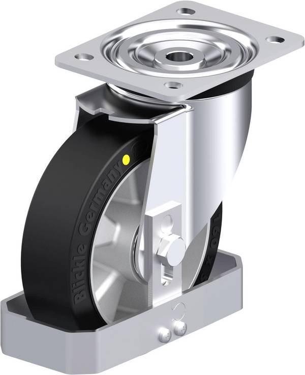 Blickle 940925 L-ALEV 160K-EL-FS Stahlblech-Lenkrolle Rad-Durchmesser: 160 mm Tragfähigkeit (max.): 400 kg 1 St.