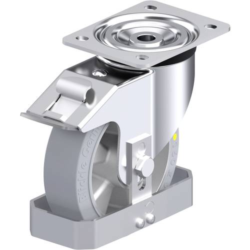 Thumbnail - Blickle 935054 L-ALEV 160K-FI-SG-AS-FS Stahlblech-Lenkrolle Rad-Durchmesser: 160 mm Tragfähigkeit (max.): 350 kg 1 St.