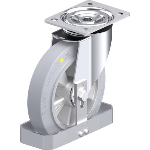 Thumbnail - Blickle 938539 L-ALEV 200K-SG-AS-FS Stahlblech-Lenkrolle Rad-Durchmesser: 200 mm Tragfähigkeit (max.): 400 kg 1 St.