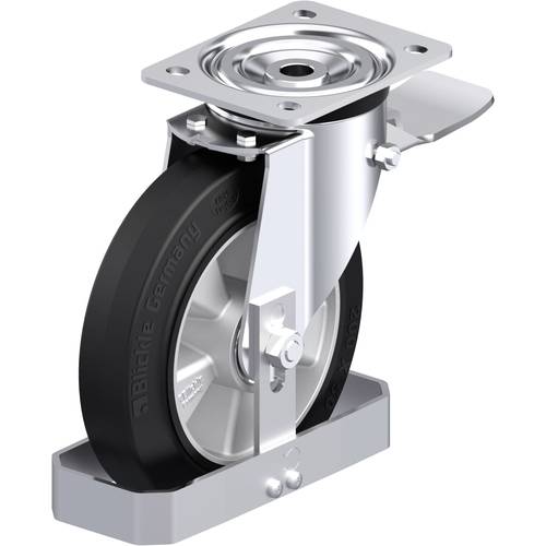 Thumbnail - Blickle 885154 L-ALEV 200K-ST-FS Stahlblech-Lenkrolle Rad-Durchmesser: 200 mm Tragfähigkeit (max.): 400 kg 1 St.