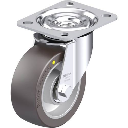 Blickle 887131 L-ALST 100K-AS Stahlblech-Lenkrolle Rad-Durchmesser: 100 mm Tragfähigkeit (max.): 250 kg 1 St.