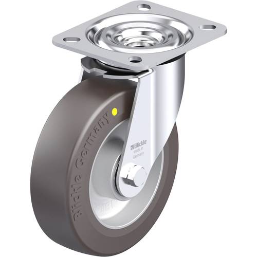 Thumbnail - Blickle 887506 L-ALST 125K-AS Stahlblech-Lenkrolle Rad-Durchmesser: 125 mm Tragfähigkeit (max.): 250 kg 1 St.