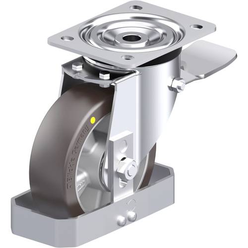 Thumbnail - Blickle 939152 L-ALST 150K-ST-AS-FS Stahlblech-Lenkrolle Rad-Durchmesser: 150 mm Tragfähigkeit (max.): 400 kg 1 St.