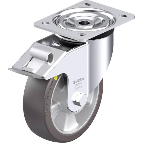 Blickle 904214 L-ALST 160K-FI-AS Stahlblech-Lenkrolle Rad-Durchmesser: 160 mm Tragfähigkeit (max.): 400 kg 1 St.