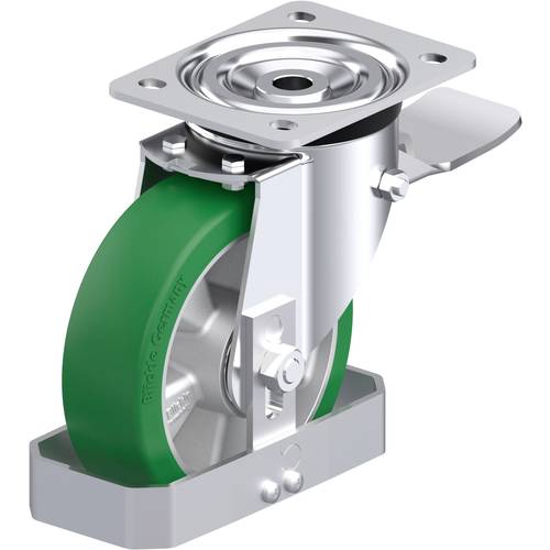 Thumbnail - Blickle 882299 L-ALST 160K-ST-FS Stahlblech-Lenkrolle Rad-Durchmesser: 160 mm Tragfähigkeit (max.): 400 kg 1 St.