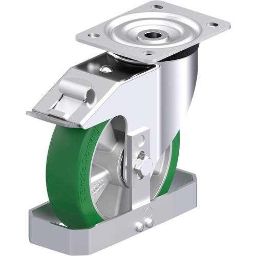 Blickle 939211 L-ALST 180K-FI-FS Stahlblech-Lenkrolle Rad-Durchmesser: 180 mm Tragfähigkeit (max.): 400 kg 1 St.