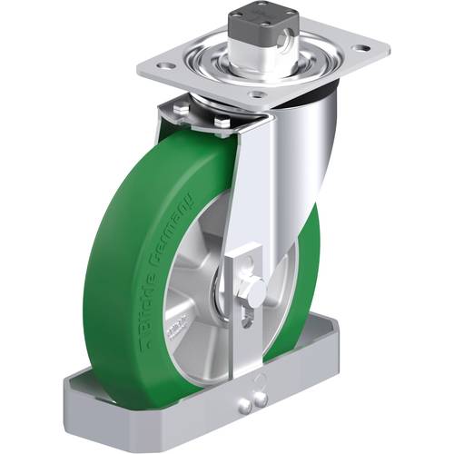 Thumbnail - Blickle 939213 L-ALST 200K-CS11-FS Stahlblech-Lenkrolle Rad-Durchmesser: 200 mm Tragfähigkeit (max.): 400 kg 1 St.