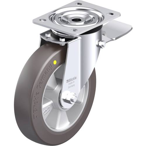 Blickle 936470 L-ALST 200K-ST-AS Stahlblech-Lenkrolle Rad-Durchmesser: 200 mm Tragfähigkeit (max.): 400 kg 1 St.