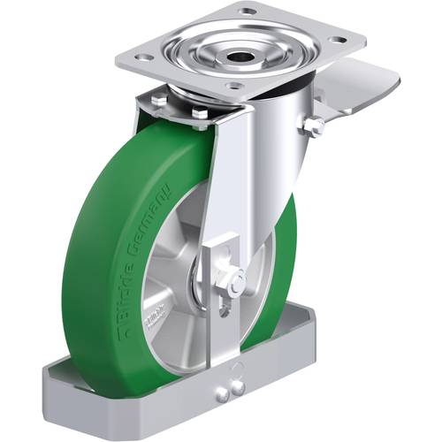 Blickle 754258 L-ALST 200K-ST-FS Stahlblech-Lenkrolle Rad-Durchmesser: 200 mm Tragfähigkeit (max.): 400 kg 1 St.