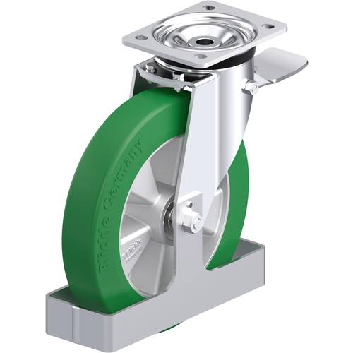 Blickle 884499 L-ALST 250K-3-ST-FS Stahlblech-Lenkrolle Rad-Durchmesser: 250 mm Tragfähigkeit (max.): 500 kg 1 St.