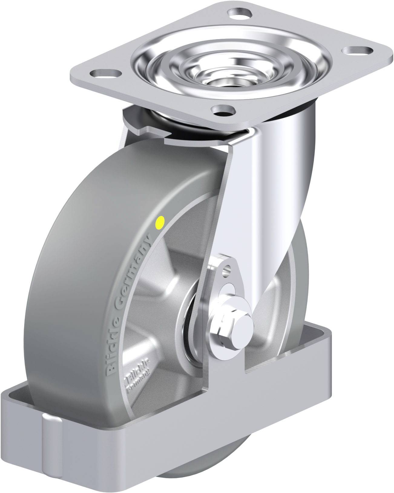 Blickle 746988 L-ALTH 125K-AS-FS Stahlblech-Lenkrolle Rad-Durchmesser: 125 mm Tragfähigkeit (max.): 250 kg 1 St.