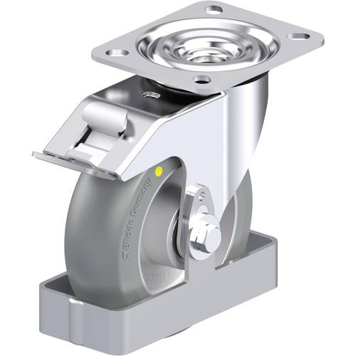 Blickle 939332 L-ALTH 125K-FI-AS-CO-FS Stahlblech-Lenkrolle Rad-Durchmesser: 125 mm Tragfähigkeit (max.): 250 kg 1 St.