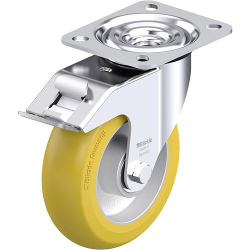 Blickle 890491 L-ALTH 125K-FI-CO Stahlblech-Lenkrolle Rad-Durchmesser: 125 mm Tragfähigkeit (max.): 250 kg 1 St.